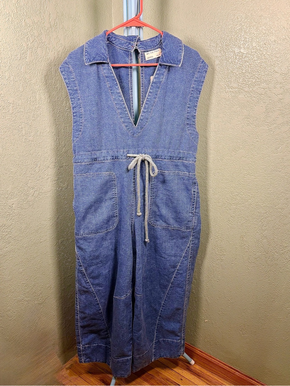 We The Free Lantana Cropped Coverall by Free People. - Picture 5 of 10